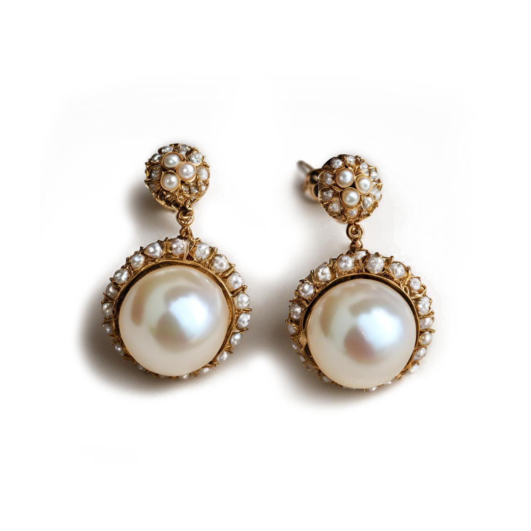 Classic Pearl Drop Earrings