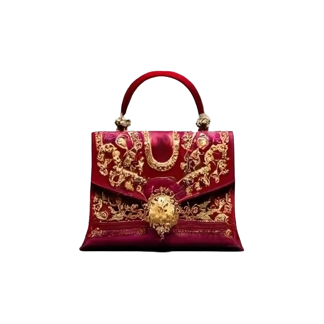Scarlet Splendor Handbag
