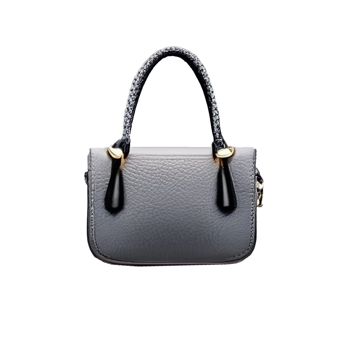 Charcoal Grey Hobo Bag