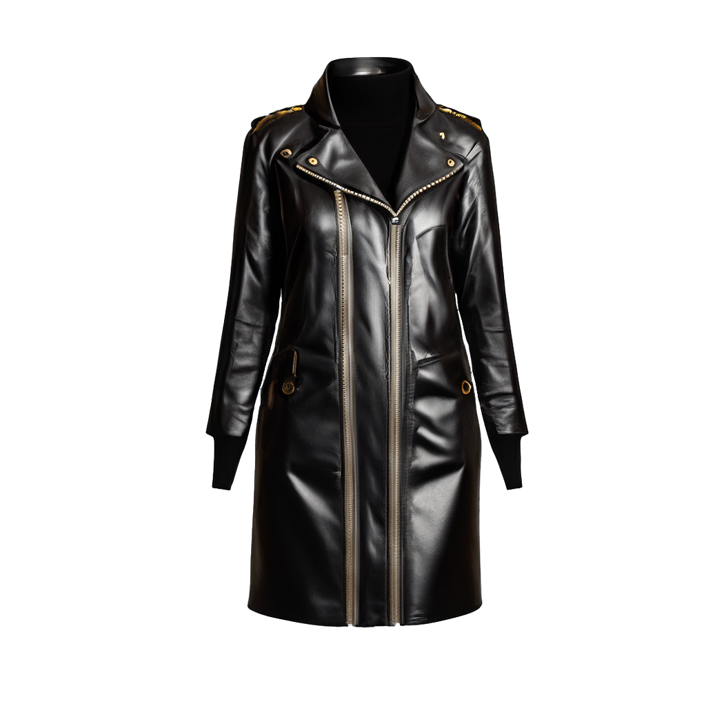 Luxe Leather Moto Jacket