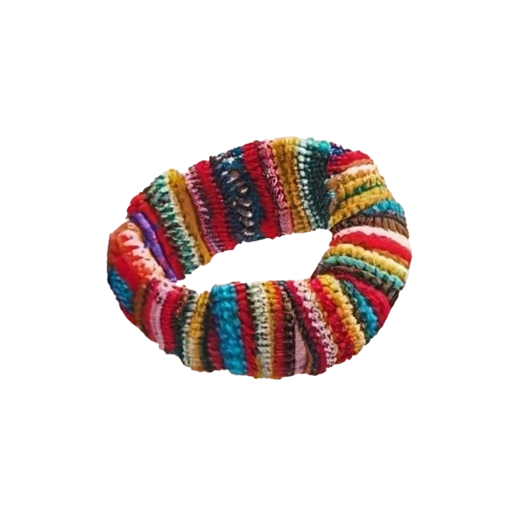 Vibrant Boho Braided Hairband