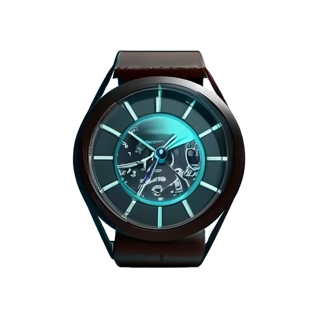 Futuristic Luminous Skeleton Watch